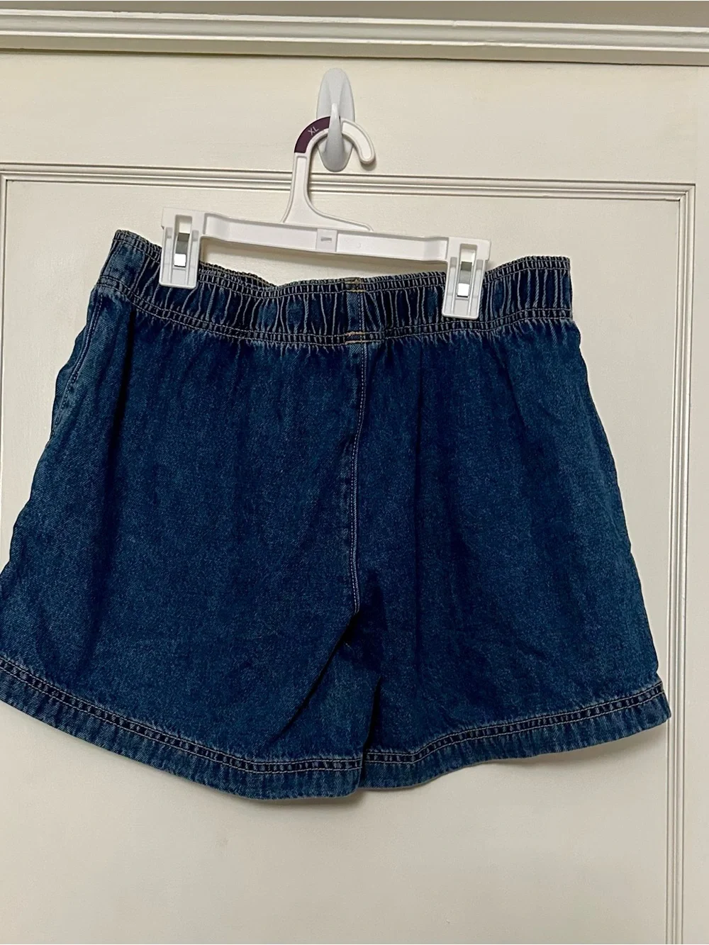 Girls’ Blue Denim Drawstring Shorts (NWOT)